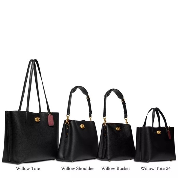 NWT - Coach Willow Bucket Bag - In hard to find Dark Lime FIRM - Picture 11 of 11